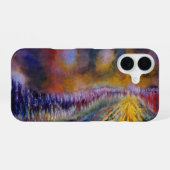 Coque iPhone 16 Chemin Violet (Verso Horizontal)