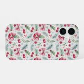 Coque iPhone 16 Cherry Christmas (Verso Horizontal)
