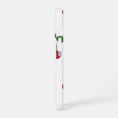 Coque iPhone 16 Cherry Fruit Repeat Pattern Design (Côté gauche)