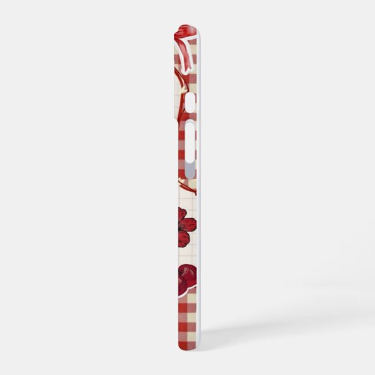 Coque iPhone 16 Cherry Phone case (Côté gauche)