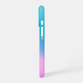 Coque iPhone 16 Chic Pastel Holographic Personalized Name (Côté gauche)