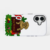 Coque iPhone 16 Chiffre XMas (Verso Horizontal)