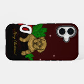 Coque iPhone 16 Chiffre XMas (Verso Horizontal)