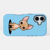 Coque iPhone 16 Chihuahua (Verso Horizontal)