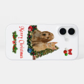 Coque iPhone 16 Chiot et chaton (Verso Horizontal)