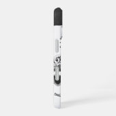 Coque iPhone 16 Chouettes au clair de lune, Louis Wain (Côté droit)