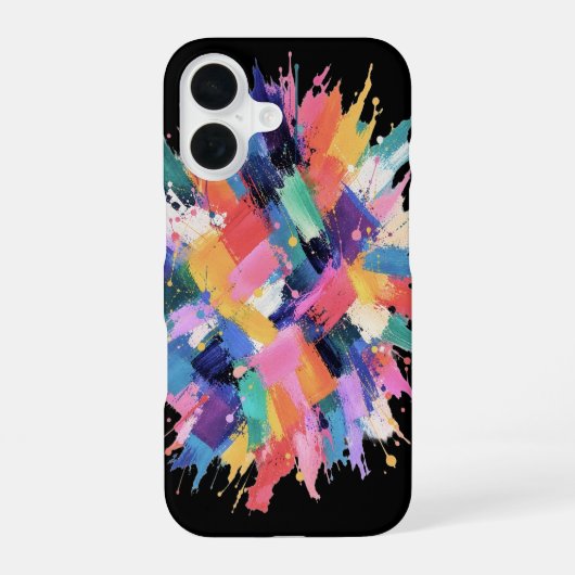Coque iPhone 16 Chromatic Collision (Verso)