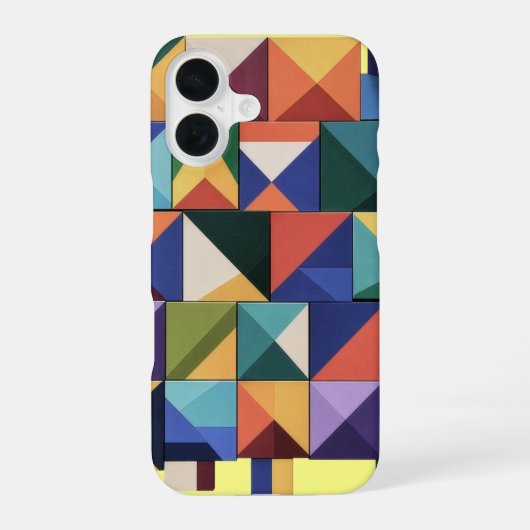 Coque iPhone 16 Chromatic Structure (Verso)