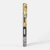 Coque iPhone 16 Chrysanthème Fleurs de Mère de William Morris (Côté droit)