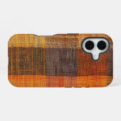 COQUE iPhone 16 CHUTE TWEB REGARDER PLAID MOTIF (Verso Horizontal)