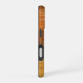 COQUE iPhone 16 CHUTE TWEB REGARDER PLAID MOTIF (Côté droit)