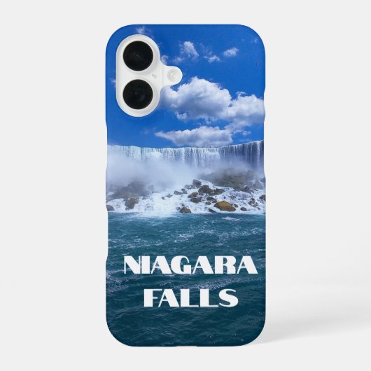 Coque iPhone 16 Chutes Niagara (Verso)