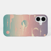 Coque iPhone 16 Ciel Cosmique Vintage (Verso Horizontal)