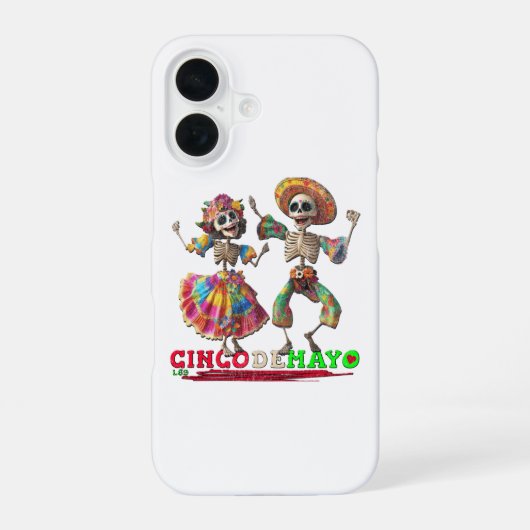 COQUE iPhone 16 CINCO DE MAYO (Verso)