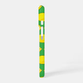 Coque iPhone 16 citron vert aquarelle (Côté gauche)