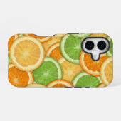 Coque iPhone 16 Citrons, Limes et Oranges (Verso Horizontal)