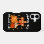 Coque iPhone 16 Citrouille Spice et Jésus-Christ (Verso Horizontal)