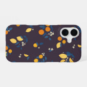 Coque iPhone 16 Citrus After Dark (Verso Horizontal)