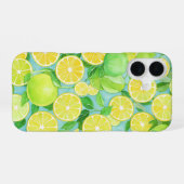 Coque iPhone 16 Citrus Mix - Fresh Lemon & Lime Phone Case (Verso Horizontal)