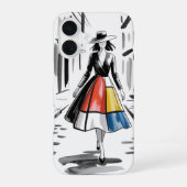 Coque iPhone 16 City Chic Art (Verso)