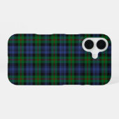 Coque iPhone 16 Clan Murray Tartan (Verso Horizontal)
