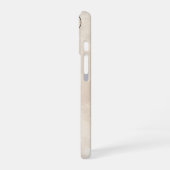 Coque iPhone 16 Classic Bud Beige (Côté gauche)