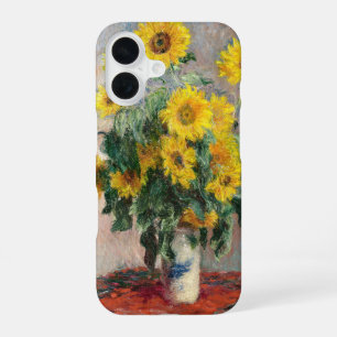 Coque iPhone 16 Claude Monet Bouquet de Tournesols 1881 Art