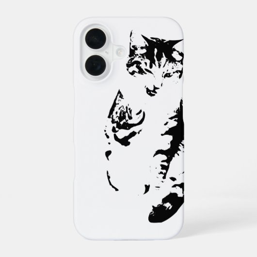 Coque iPhone 16 Clin d'œil & Lavage (Verso)