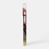 Coque iPhone 16 Coccinelle et le royaume de nectar caché (Côté gauche)