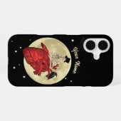 Coque iPhone 16 Cœur anatomique gothique (Verso Horizontal)