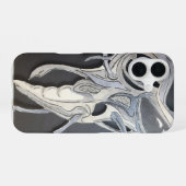 Coque iPhone 16 cœur extraterrestre (Verso Horizontal)