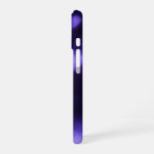 Coque iPhone 16 Coeurs de néon pourpre (Côté gauche)