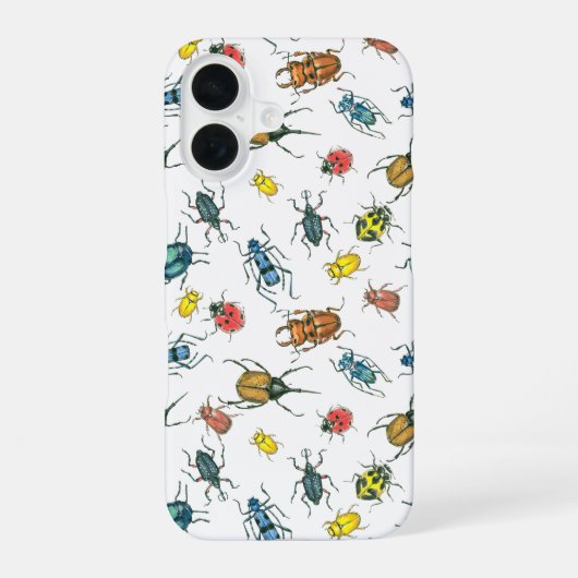 Coque iPhone 16 Coléoptères (Verso)