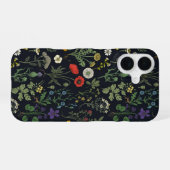 Coque iPhone 16 Collage de fleurs sauvages (Verso Horizontal)