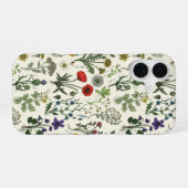 Coque iPhone 16 Collage de fleurs sauvages (Verso Horizontal)