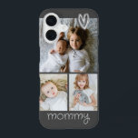 Coque iPhone 16 Collage de photos personnalisées Coeur photo et te<br><div class="desc">Montrez votre amour de façon vraiment unique avec cette étui de téléphone photo-gardienne personnalisée avec un petit détail de coeur. - Ajoutez vos propres photos et texte pour créer un étui personnalisé unique - Protège votre téléphone dans le style - L'impression dynamique donne vie à vos photos et messages Ce...</div>