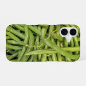 Coque iPhone 16 Collection de haricots verts frais (Verso Horizontal)
