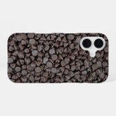 Coque iPhone 16 Collection de pépites de chocolat (Verso Horizontal)