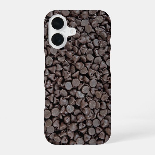Coque iPhone 16 Collection de pépites de chocolat (Verso)