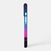 Coque iPhone 16 Collines étoilées rétro (Côté gauche)