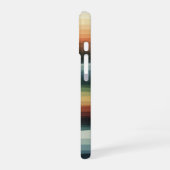 Coque iPhone 16 Collines géométriques abstraites (Côté gauche)