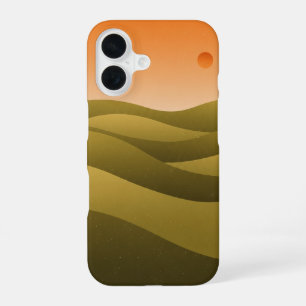 Coque iPhone 16 Collines Olives Rétro