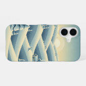 Coque iPhone 16 Collines silencieuses d'hiver (Verso Horizontal)