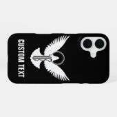 Coque iPhone 16 Colombe avec clé (Verso Horizontal)