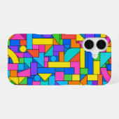 Coque iPhone 16 Color Block Disorder (Verso Horizontal)