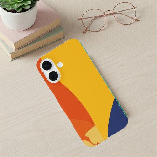 Coque iPhone 16 Colorful Trendy Modern iPhone Case