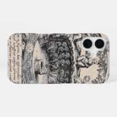 Coque iPhone 16 Comme en haut, ainsi en bas (Verso Horizontal)