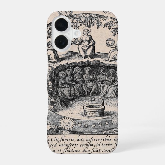 Coque iPhone 16 Comme en haut, ainsi en bas (Verso)