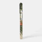 Coque iPhone 16 Composition botanique tropicale vintage (Côté gauche)