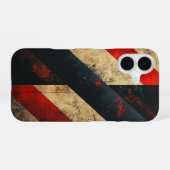 Coque iPhone 16 Composition Chaos de Couleur (Verso Horizontal)